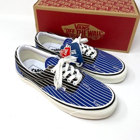💖MEGA SALE💖VANS Era 95 Dx Canvas Black Blue Sneakers Skate Women's VN0A2RR11VA - Picture 15 of 16